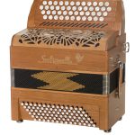 Accordéon Bourroche cerisier fermé