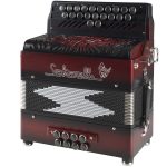 Accordéon inferno 19 fermé