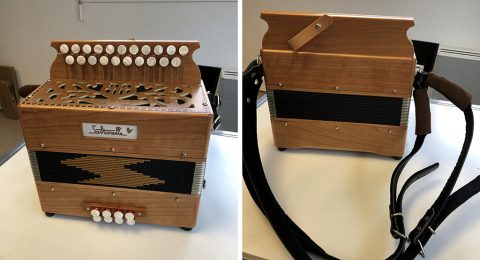 Accordion Saltarelle model Bouëbe in G/C new condition