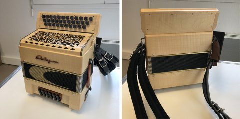 diatonic accordion Castagnari sol/do modèle Big 18