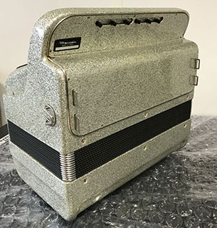 Used chromatic accordion Maugein 