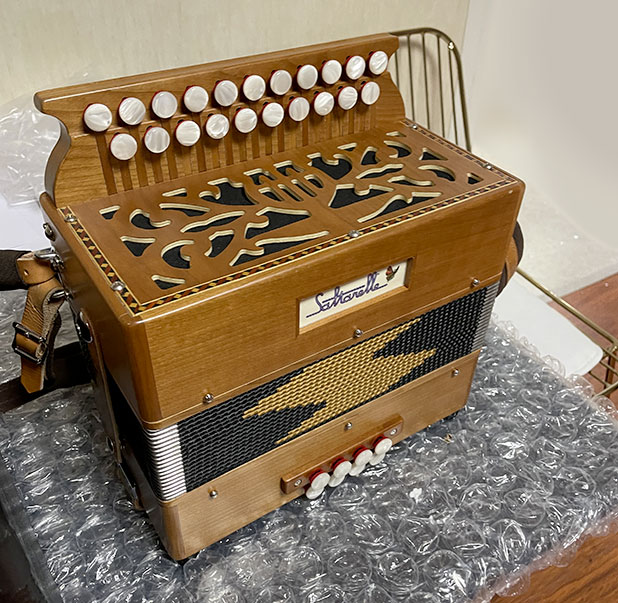 Accordéon diatonique d'occasion Le Bouëbe